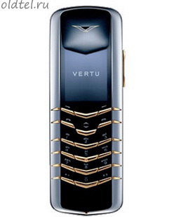 Vertu Signature Stainless Steel with Yellow Metal Keys